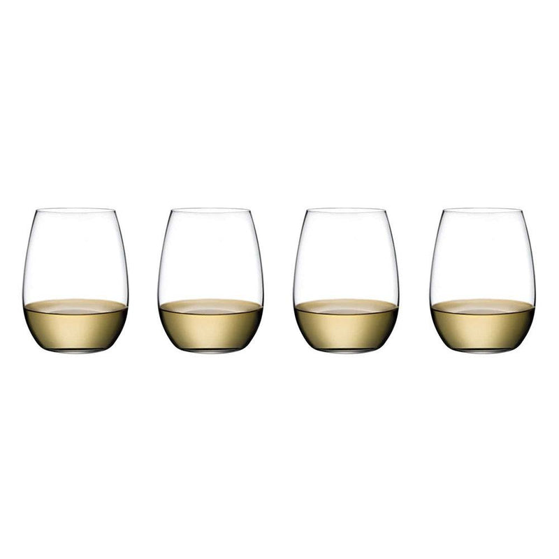 NUDE Turkey Pure White Wine Glasses, Set of 4 - Modern Quests