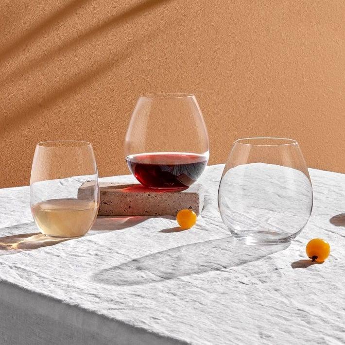 NUDE Turkey Pure White Wine Glasses, Set of 4 - Modern Quests