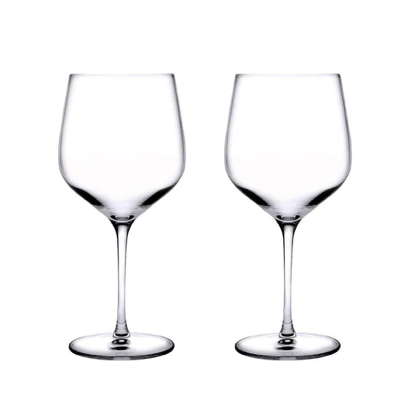 NUDE Turkey Refine Burgundy Glasses 625ml, Set of 2