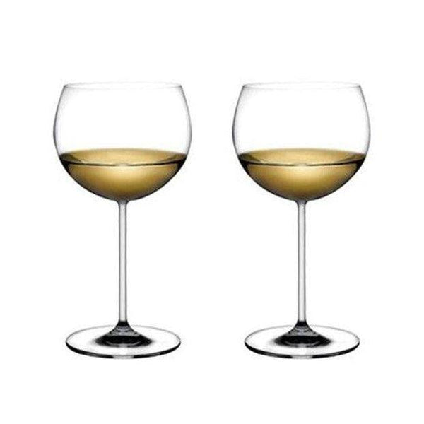 Vintage Bourgogne Blanc Glasses, Set of 2