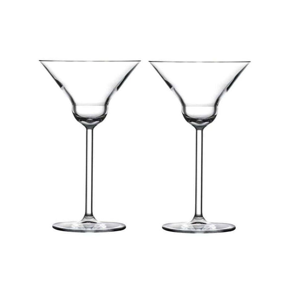 NUDE Turkey Vintage Rounded Martini Glasses 190ml, Set of 2