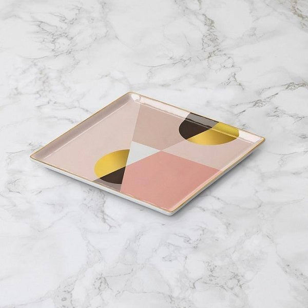 Octaevo Spain Ceramic Catchall Tray - Siena Pink - Modern Quests