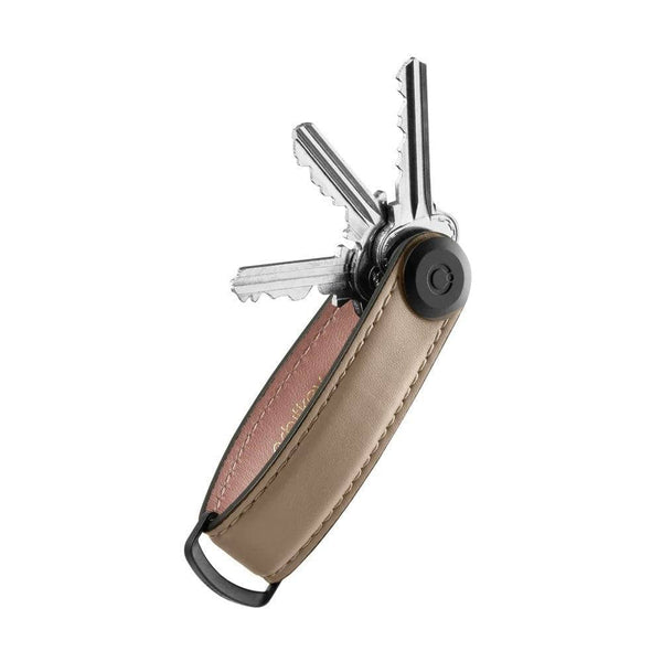 Orbitkey Leather Key Organizer - Cocoa Rose Special Edition - Modern Quests