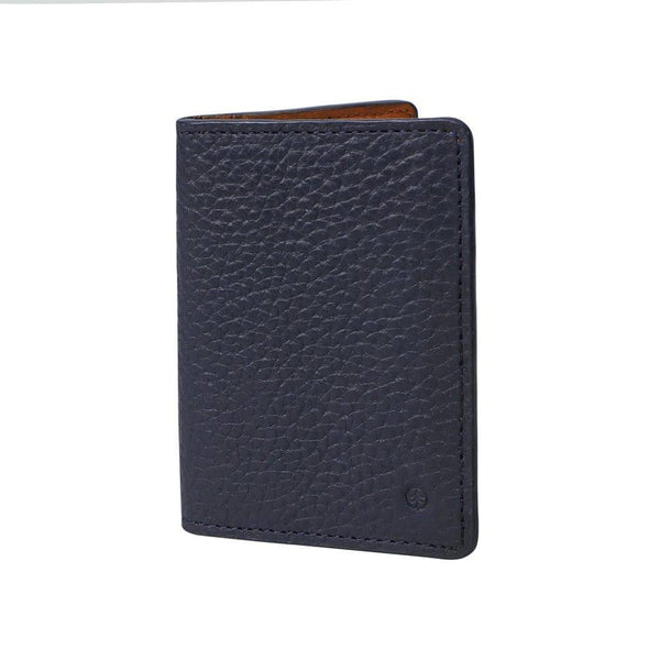 Outback Business Cards Leather Wallet - Navy