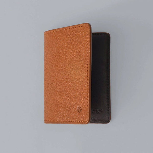 Outback Business Cards Leather Wallet - Tan