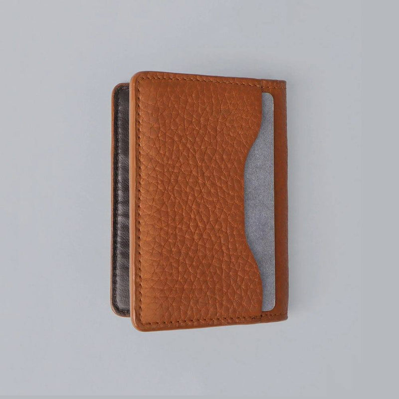 Outback Business Cards Leather Wallet - Tan - Modern Quests