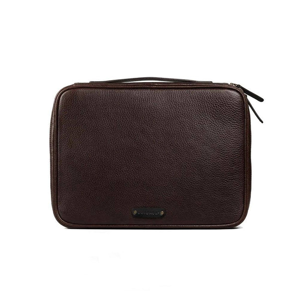 Outback Harlem Laptop Folio for 14 Inch MacBook Pro - Brown