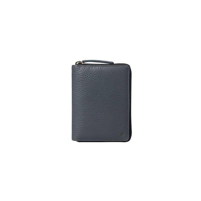 Outback Leather Passport Wallet - Charcoal - Modern Quests