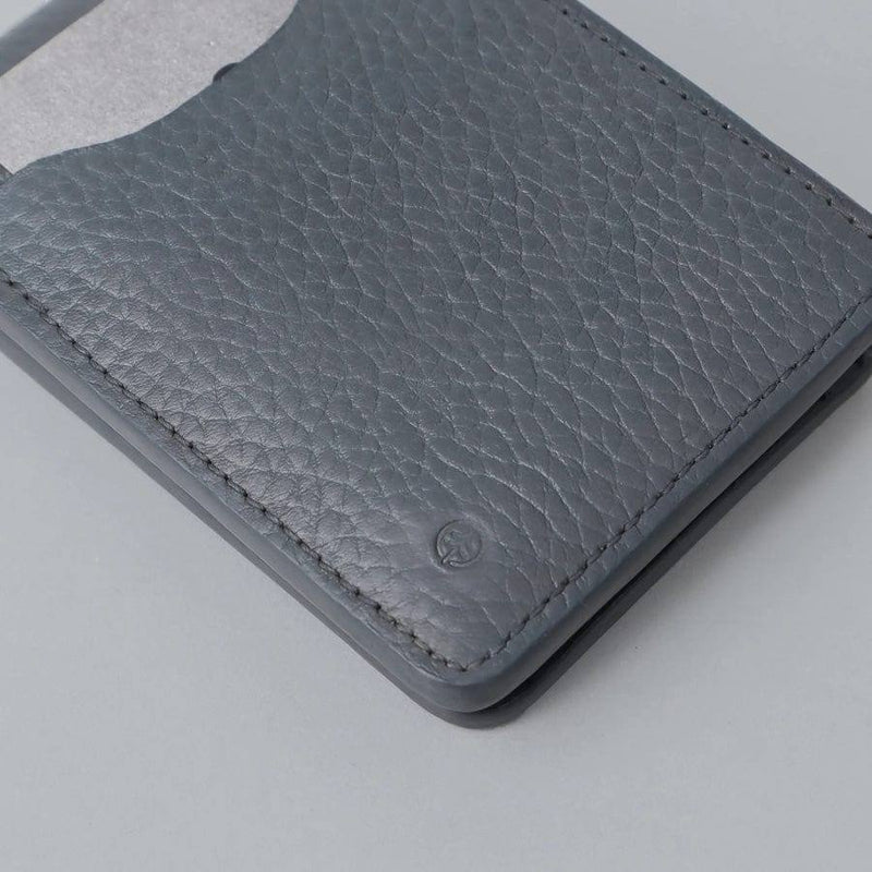 Outback Minimal Leather Wallet - Charcoal - Modern Quests