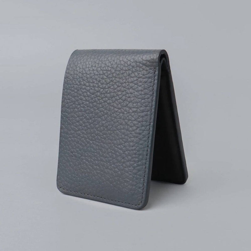 Outback Minimal Leather Wallet - Charcoal - Modern Quests