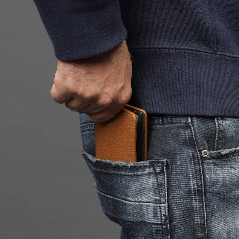 Outback Minimal Leather Wallet - Tan - Modern Quests