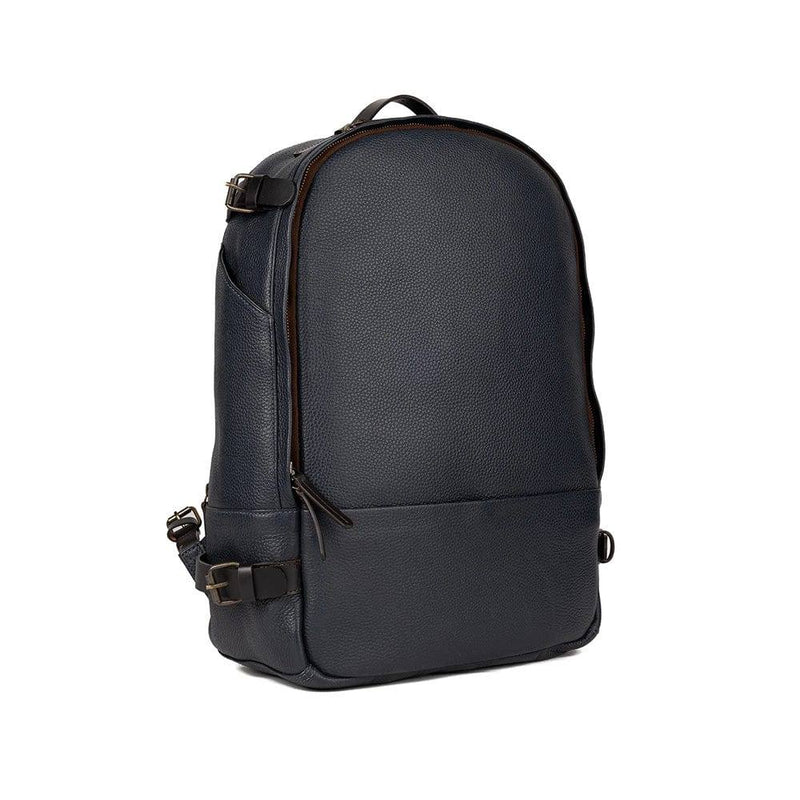 Outback Mustang Leather Backpack - Navy - Modern Quests