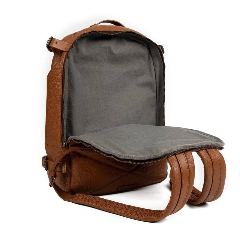 Outback Mustang Leather Backpack - Tan - Modern Quests