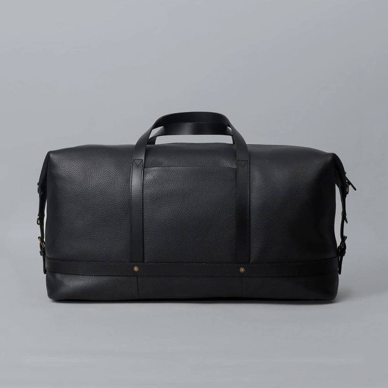 Outback Runway Leather Travel Bag - Black - Modern Quests