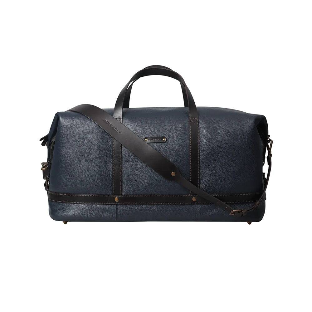 Runway Outback Outback Runway Leather Travel Bag - Navy | Modern Quests