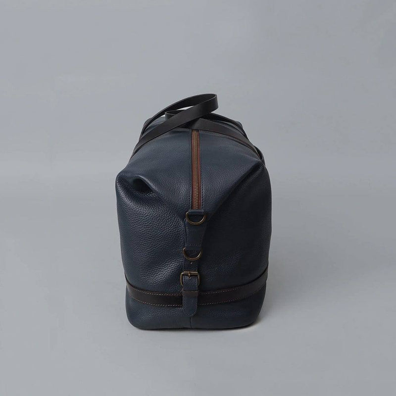 Outback Runway Leather Travel Bag - Navy - Modern Quests