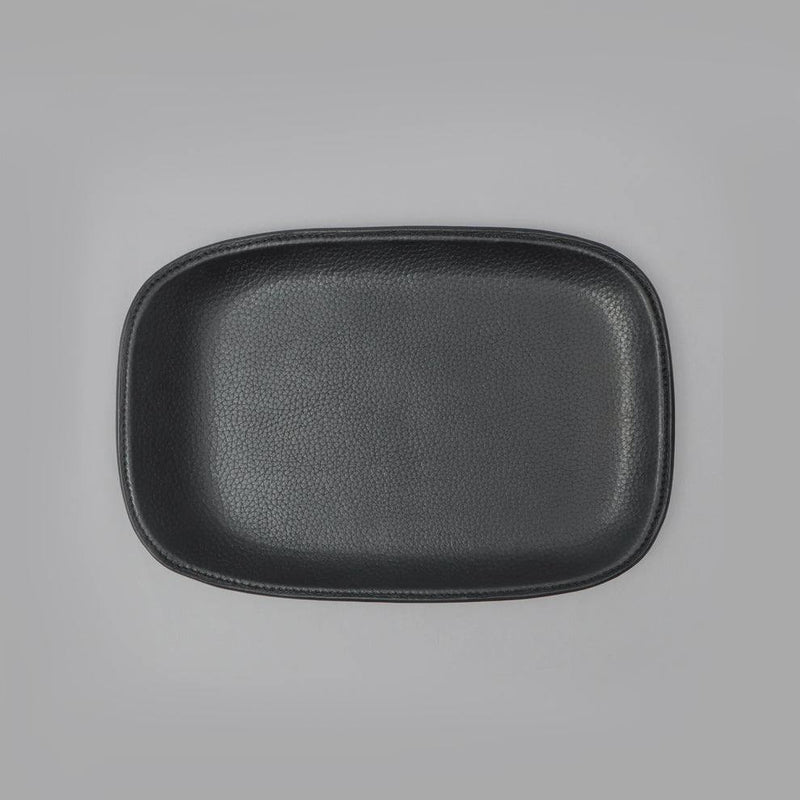 Outback Tokyo Leather Tray Large - Black