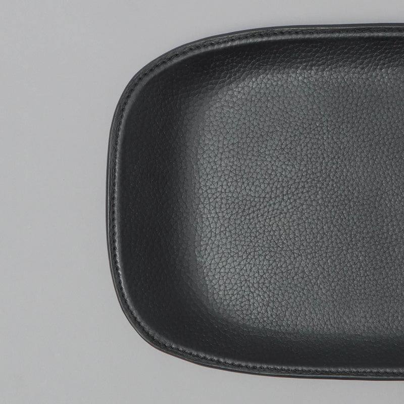 Outback Tokyo Leather Tray Large - Black