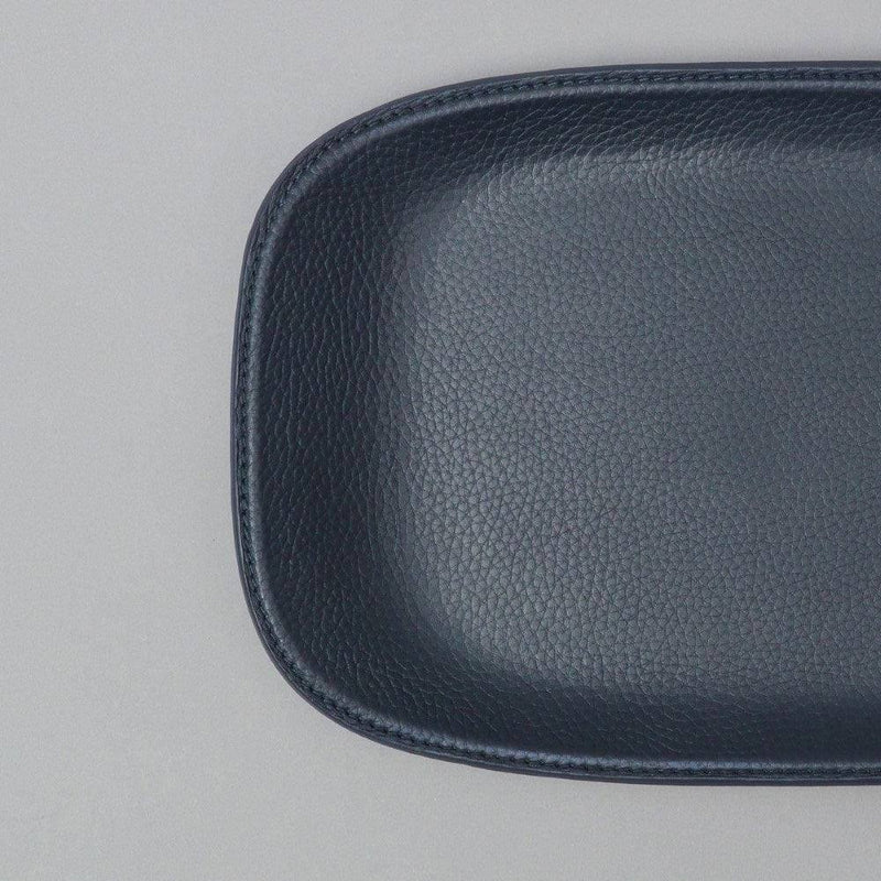 Outback Tokyo Leather Tray Large - Navy - Modern Quests