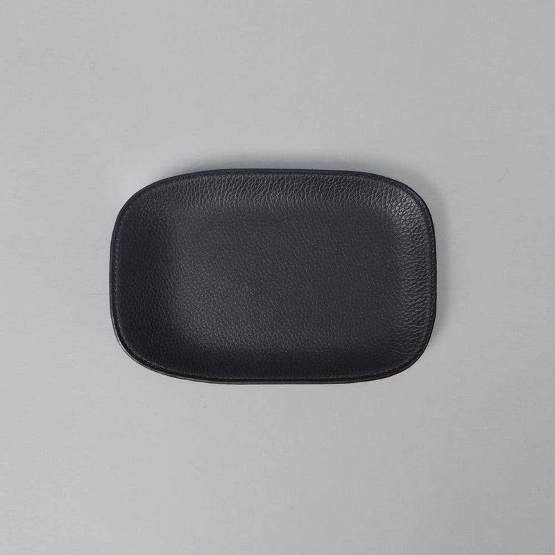 Outback Tokyo Leather Tray Medium - Black