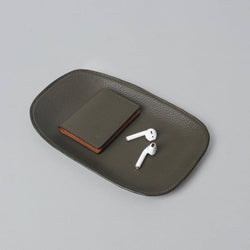 Outback Tokyo Leather Tray Medium - Olive - Modern Quests