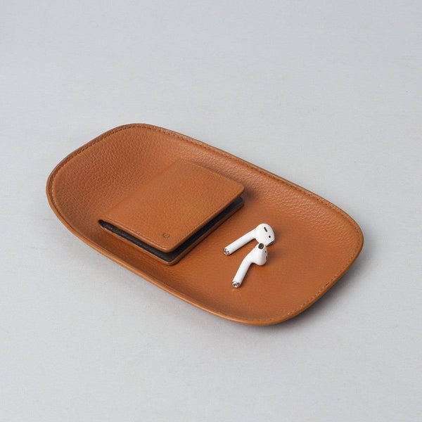 Outback Tokyo Leather Tray Medium - Tan