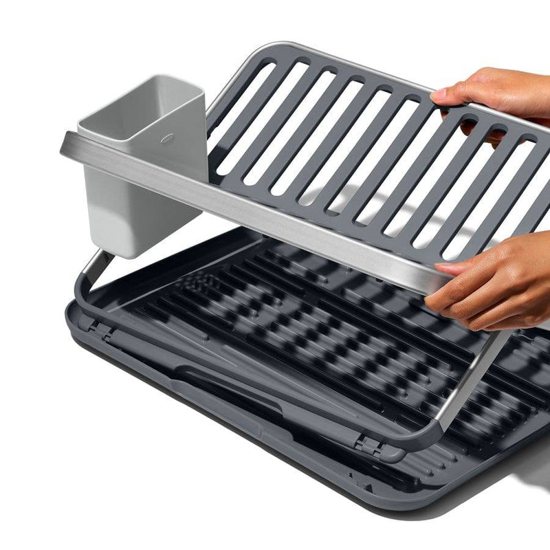 OXO Good Grips Folding Dish Rack Modern Quests