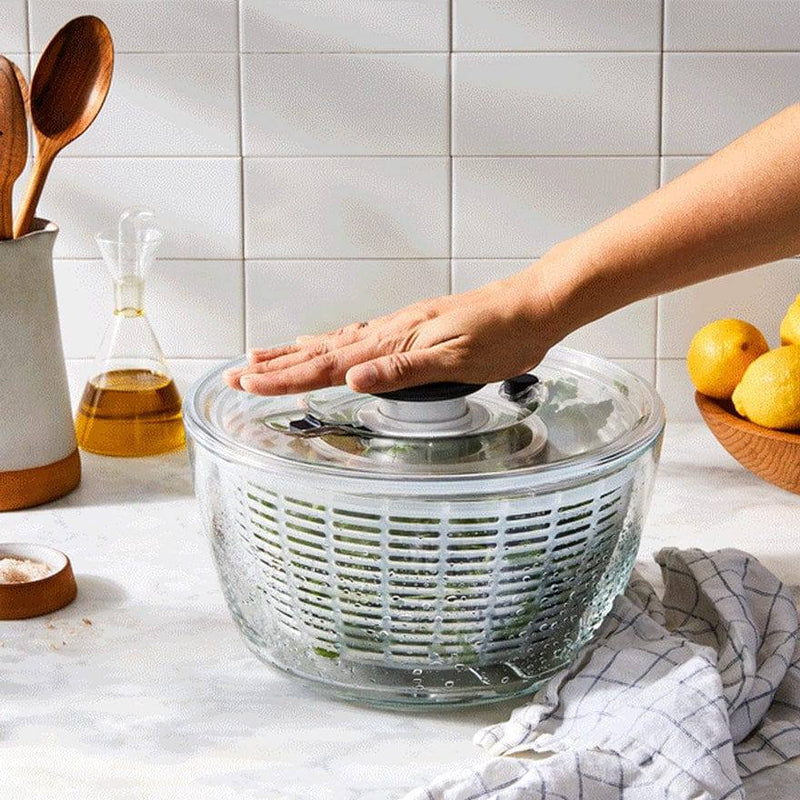 OXO Good Grips Glass Salad Spinner - Modern Quests