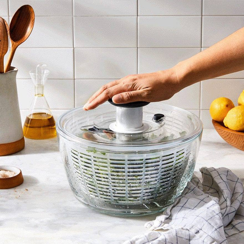 OXO Good Grips Glass Salad Spinner – Modern Quests