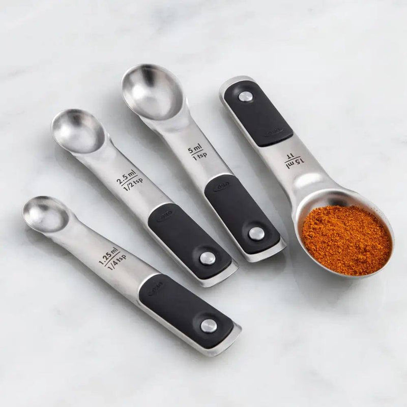 BRAND NEW! oxo good grips 4 piece stainless steel measuring spoons