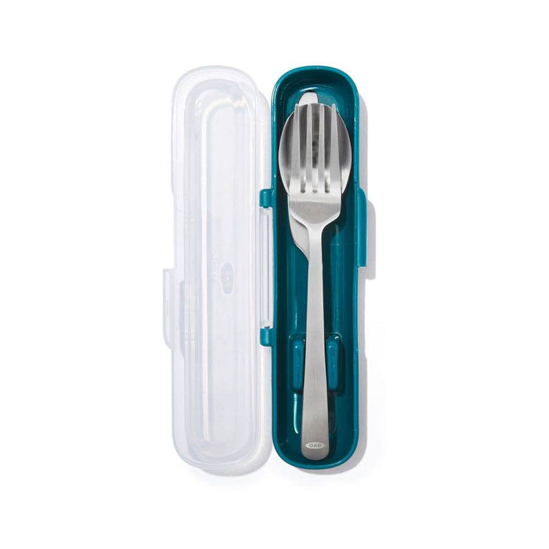 OXO Prep & Go Stainless Steel Utensil Set with Case - Modern Quests