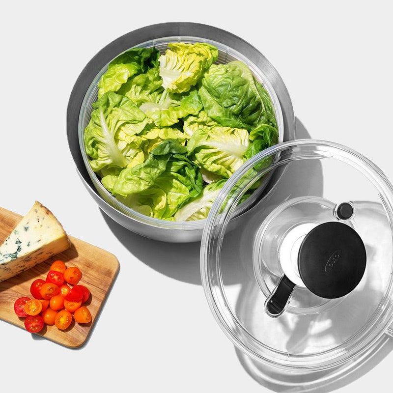 OXO Stainless Steel Salad Spinner – Modern Quests