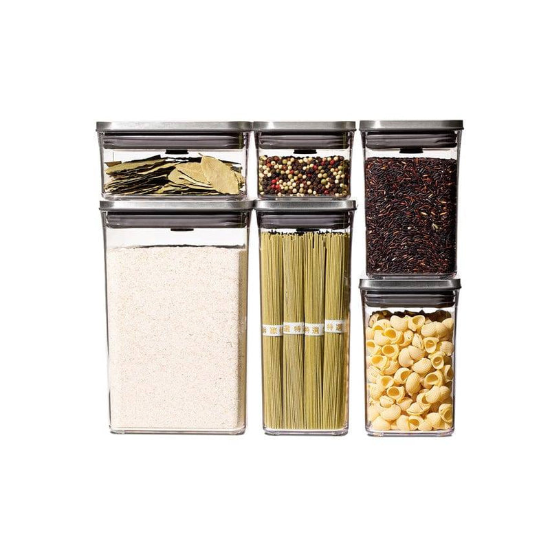 OXO Steel 6-Piece POP Container Set - Modern Quests