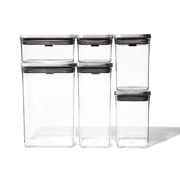 OXO Steel 6-Piece POP Container Set - Modern Quests