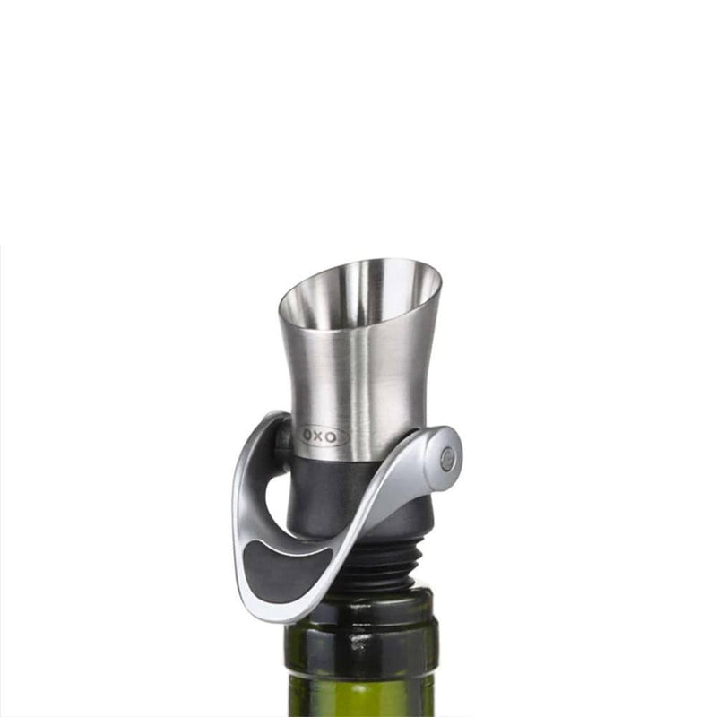 OXO Steel Wine Stopper & Pourer - Modern Quests