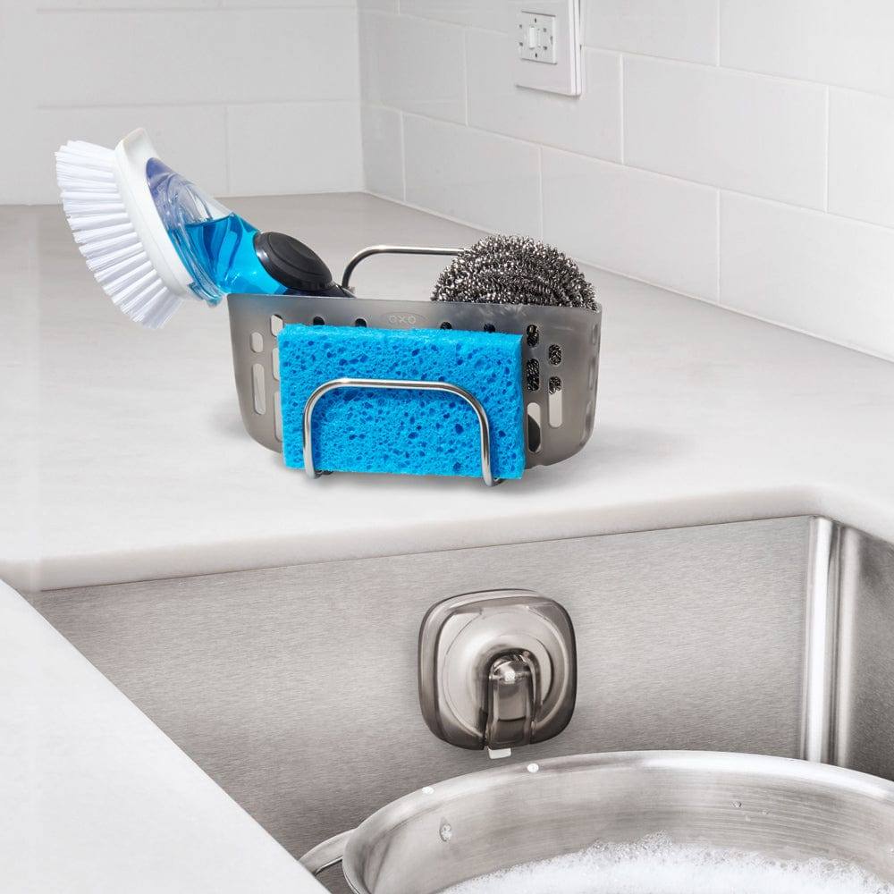 OXO StrongHold Suction Sink Caddy Modern Quests