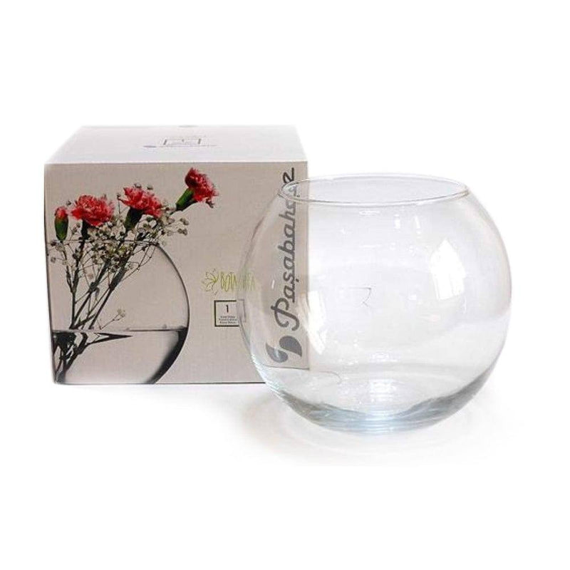 Pasabahce Botanica Glass Vase - Sphere - Modern Quests