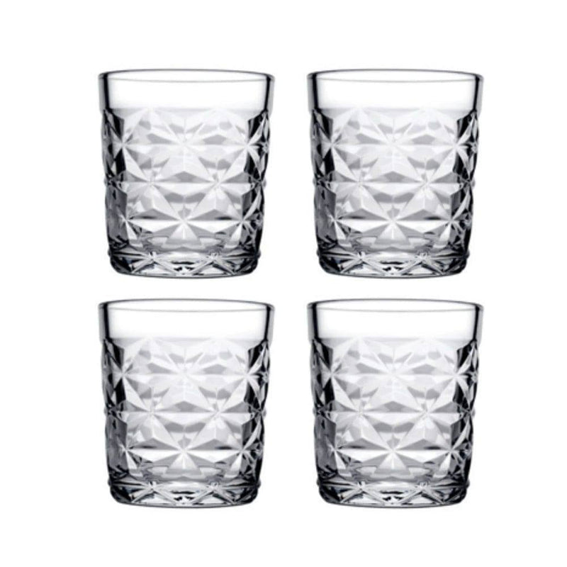 Pasabahce Estrella Whiskey Tumblers, Set of 4 - Modern Quests