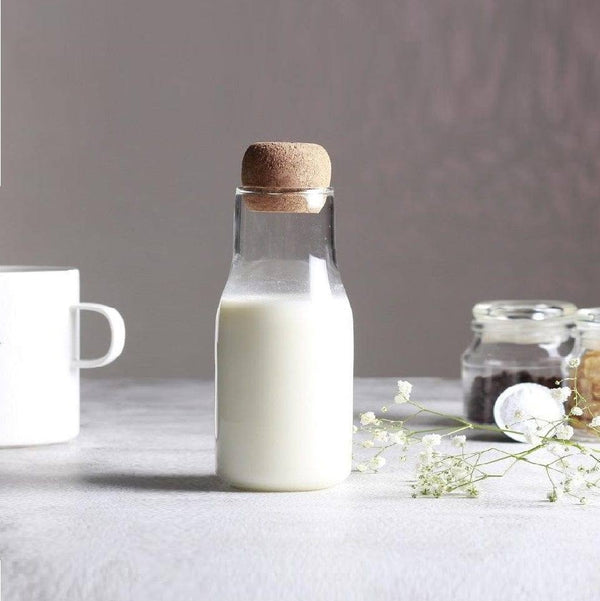 Philosophy Home Essential Milk Bottle with Cork Stopper - Small
