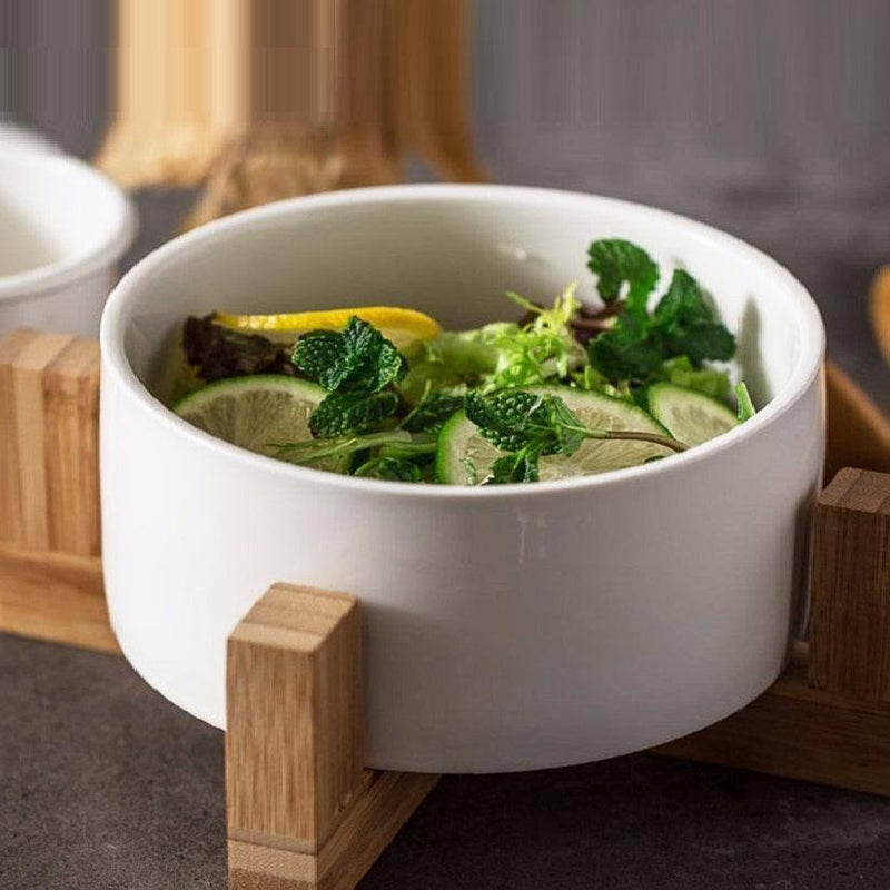 Philosophy Home Everyday Porcelain Salad Bowl Set - Modern Quests