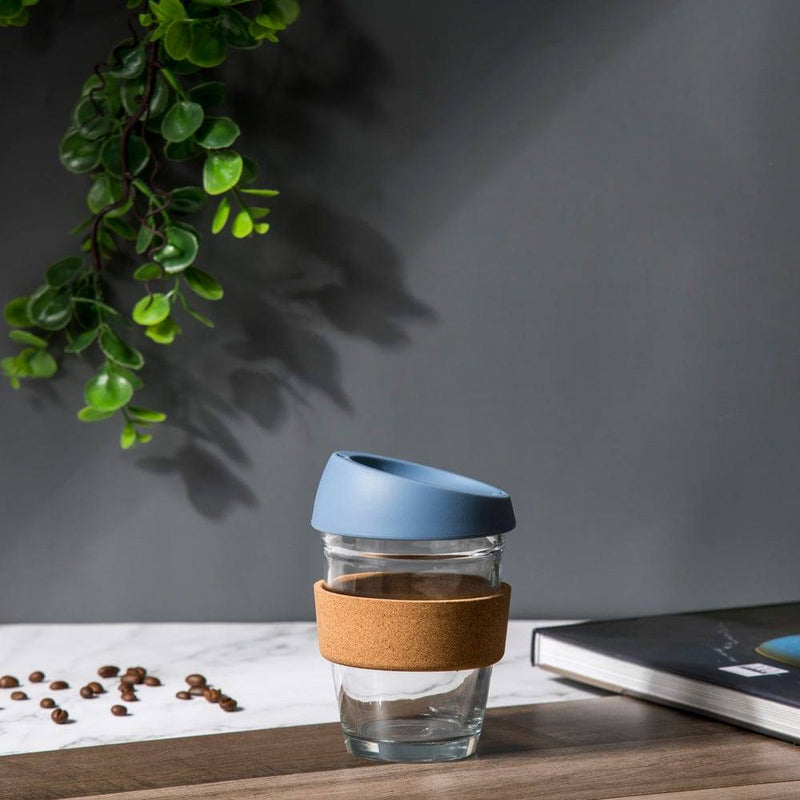 Philosophy Home Everyday Travel Cup With Cork Holder - Blue