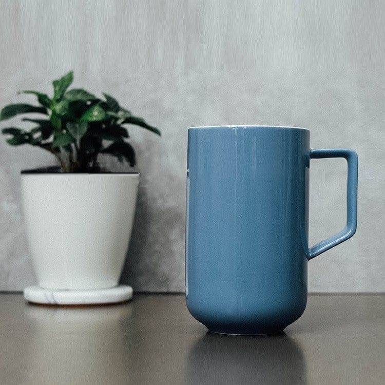 Philosophy Home Porcelain Tall Mug - Pastel Blue - Modern Quests