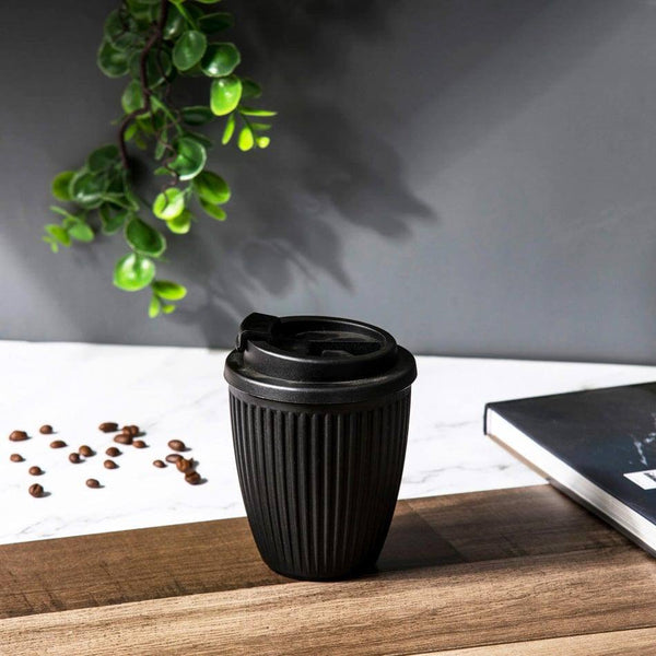 Philosophy Home Reusable Coffee Mug - Dotted Black - Modern Quests