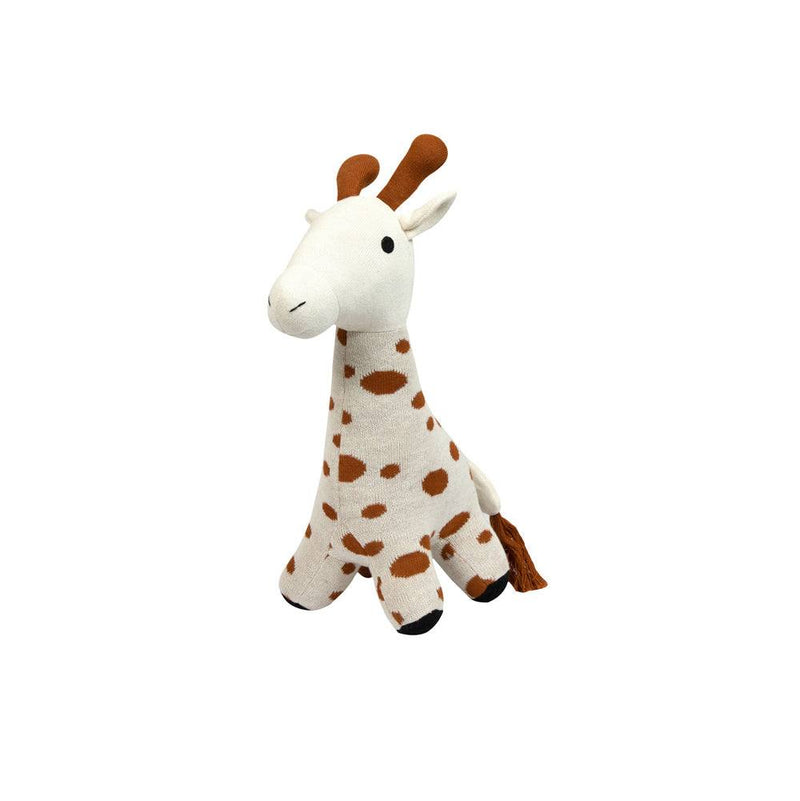 Pomme Knitted Soft Toy - Ivory Giraffe