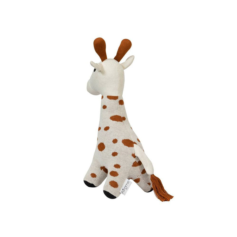 Pomme Knitted Soft Toy - Ivory Giraffe