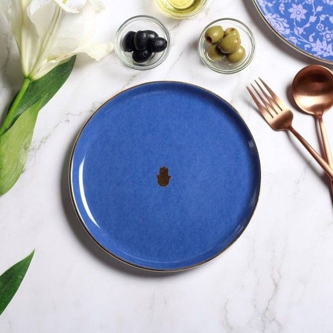 Porland Turkey Glamorous Quarter Plate - Navy Blue - Modern Quests