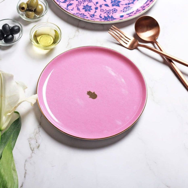 Porland Turkey Glamorous Quarter Plate - Pink - Modern Quests