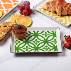 Porland Turkey Morocco Small Breakfast Plate - Green - Modern Quests