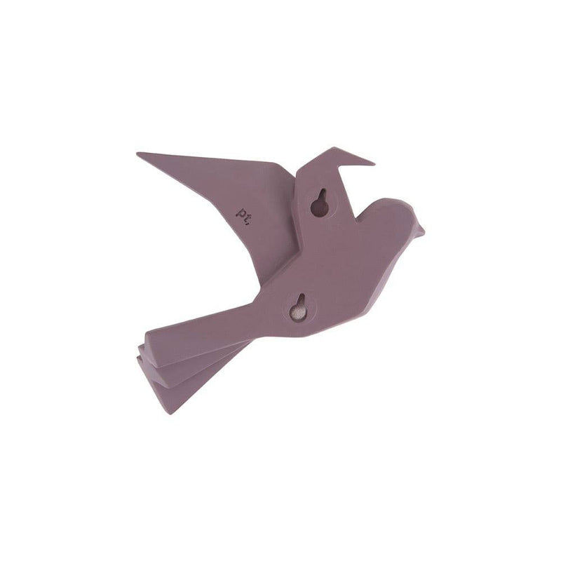 Present Time Origami Bird Wall Sculpture Small - Purple