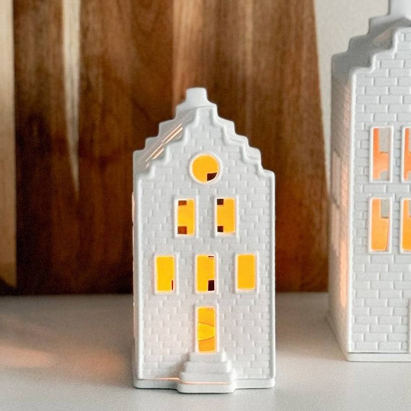 Rader Germany Brick House Tealight Holder & Sculpture Small